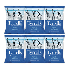 Чипсы картофельные TYRRELLS слабосоленые с морской солью 150г /6