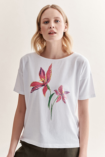 Футболка женская TATUUM tatuum Z017785 белая XL