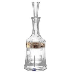 Графин для водки ликера 1 л Crystalex CZ s.r.o. "Грация 8721" ручная дошлифовка срезов