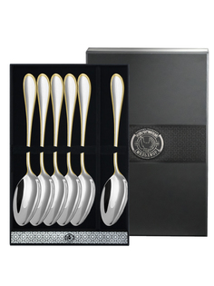 Набор столовой ложки "Капелька" 6 предметов Кольчугинский мельхиор
