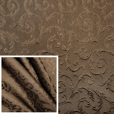 Штора, Amore Mio, L548-04, 1,45х2,7х1м, коричневый