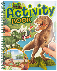 Альбом для игр и раскрашивания Depesche Dino World Activity Book Динозавры (0410742)