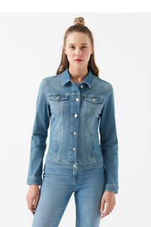Джинсовая куртка женская Mavi 1113623511 голубая XL