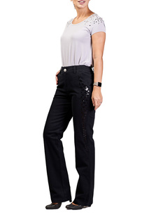 Джинсы женские LAFEI-NIER X24713R черные 31