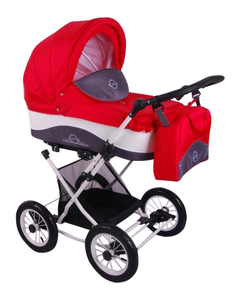 Коляска-трансформер Lonex Julia Barоnessa New красный