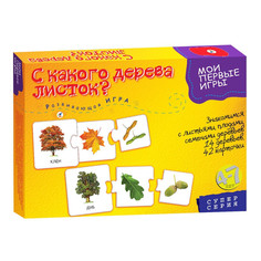 Мои первые игры. С какого дерева листок? Дрофа Медиа