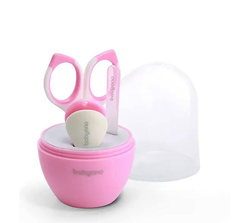 Маникюрный набор, цвет: розовый, арт. 398/01 Babyono