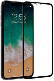 Защитное стекло для Apple iPhone X / XS / 11 Pro GSMIN 6D 0.3mm (Черная рамка)