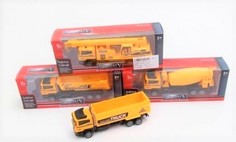 Машинка металлическая Строительная техника , 21 см Рыжий кот