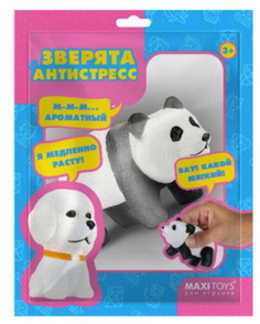 Игрушка-антистресс Панда, 11 см MaxiToys MT-GP0720204