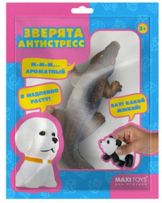 Игрушка-антистресс Крокодил, 17 см MaxiToys MT-GP0720203