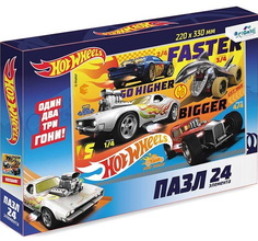 Пазл Hot Wheels. Быстрее!, 24 элемента Origami 05899/О