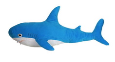 Мягкая игрушка Акула. Большая, цвет голубой MALVINA 15.139.2