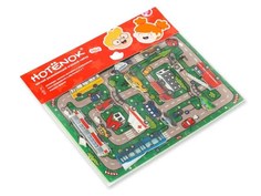 Мягкий развивающий игровой набор Транспорт на дорогах Hotenok seh005