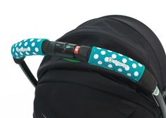 Чехлы Choopie CityGrips на ручки для универсальной коляски, цвет polka-dot aqua