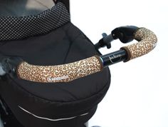 Чехлы CityGrips на ручки для универсальной коляски, цвет Brown Leopard Choopie