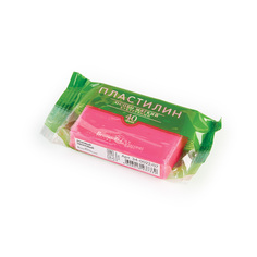 Пластилин особо мягкий, кукурузный, розовый неоновый (40 грамм) Bruno Visconti 34-0022/07