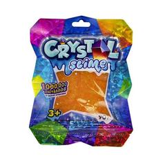 Игрушка Crystal slime, апельсиновый, (90 грамм) Волшебный мир S130-40