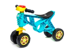Каталка-мотоцикл четырёхколёсный "Orion toys", цвет: бирюзовый Орион