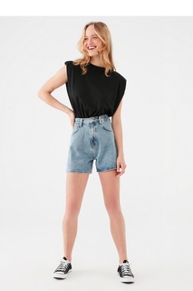 Шорты женские Mavi 1462535287 голубые 30