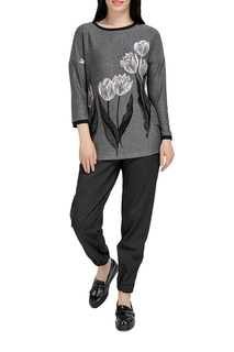 Блуза женская Helmidge 8988 серая 50