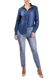 Брюки женские LAFEI-NIER (Z)AP851978 синие 56