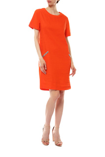 Платье женское OUI 65211 оранжевое 42