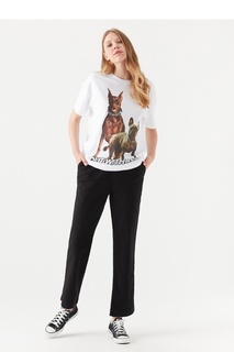 Брюки женские Mavi 101490-900 черные XL