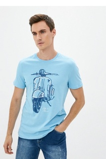 Футболка мужская Mavi 066687-33949 голубая XL