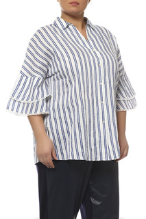 Блуза женская Marina Rinaldi 5112119 56 белая 50