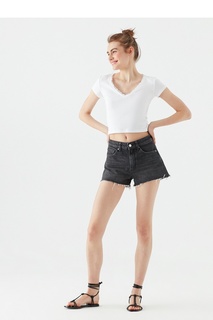 Шорты женские Mavi 1447433889 черные 25