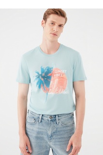 Футболка мужская Mavi 066800-33951 голубая S