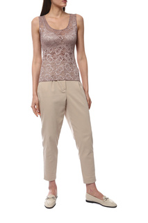 Топ женский Daina 995 коричневый 42