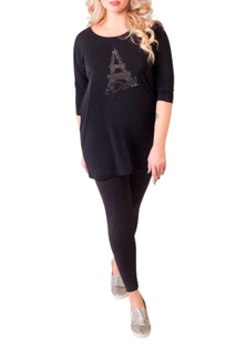 Брюки женские Sparada ЛС_БРАШСТАМБУЛ черные 46