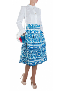 Юбка женская SAMANTHA SUNG 81663 синяя 40