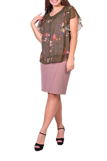 Блуза женская Forus 18146-7 зеленая 48