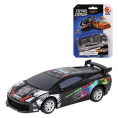 Машина TotalCrash, цвет: черный, арт. 870560 Пламенный мотор