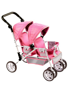 Коляска для 2-х кукол Arias Elegance, 39х75х73 см MUNECAS ARIAS