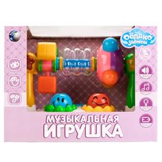 Музыкальная развивающая игрушка Карусель (свет, звук) Рыжий кот