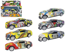 Машинка Graffiti sportcar, 1:38 AUTOGRAND