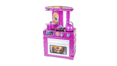 Кухня игровая My Kitchen Fun 2, с набором посуды, 7 предметов Orion toys Орион