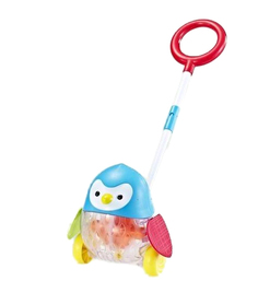 Каталка на палочке Пингвин, 24x16 см YAKO Yacco