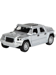 Машинка Armored Car. Бронированный, 1:34, серебро AUTOGRAND