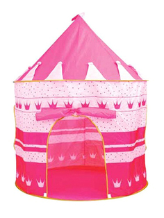 Игровая палатка Шатер принцессы розовый, 103x103x135 см (арт. 1777708) Рыжий кот
