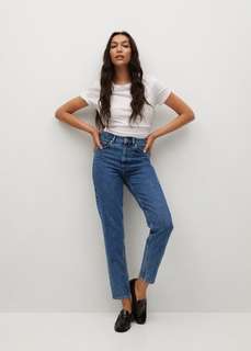 Джинсы Mom-fit 100% хлопок - Mom80 Mango