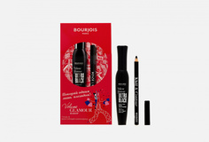 Набор: Тушь для ресниц + Карандаш для глаз Bourjois