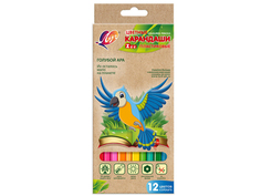 Карандаши цветные Луч Zoo 12 цветов 29С 1740-08