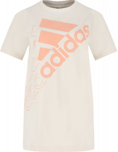 Футболка женская adidas Brand Love Boyfiend, размер 46-48