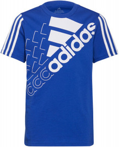 Футболка для мальчиков adidas Essentials Logo, размер 164