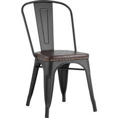 Стул Stool Group Tolix soft черный матовый LF818C matte black 3474 + PU7005